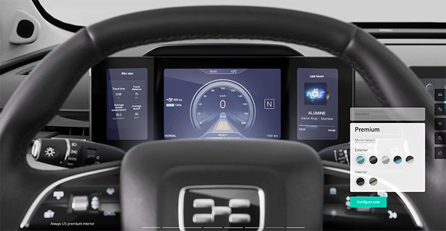 Elektroauto Aiways U5 cockpit