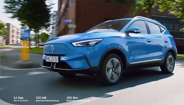 Elektroauto MG ZS EV ist komfortable und stabile