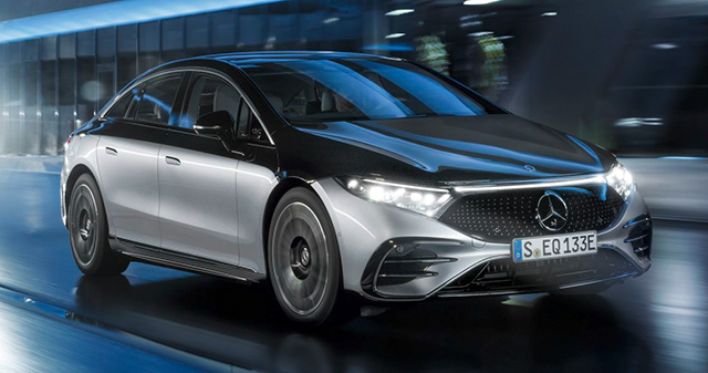 Mercedes-Benz EQS 450+ Luxus-Salon bis zu 784 km Reichweite