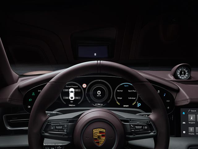 Elektroauto Porsche Taycan Höchstgeschwindigkeit bis 260 km/h mit Sicherheit