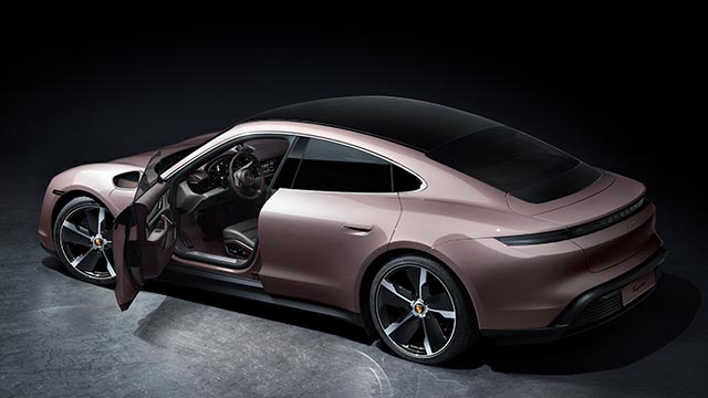 Elektroauto Porsche Taycan Höchstgeschwindigkeit bis 260 km/h mit Sicherheit