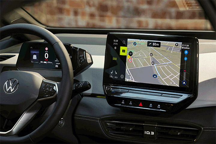 Der neue VW iD3 Cockpit